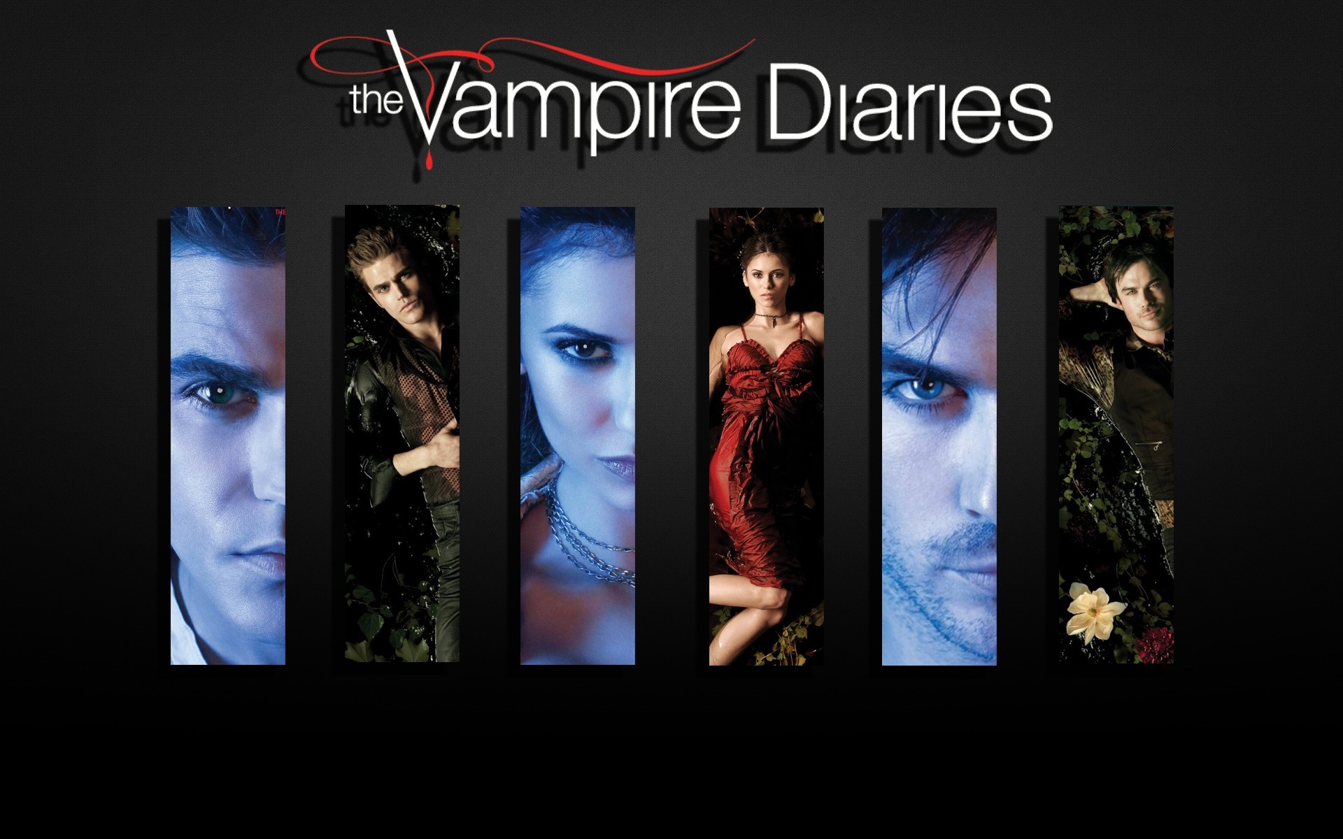 The Vampire Diaries Widescreen Wallpaper - Ian Somerhalder Vampire Desktop - HD Wallpaper 