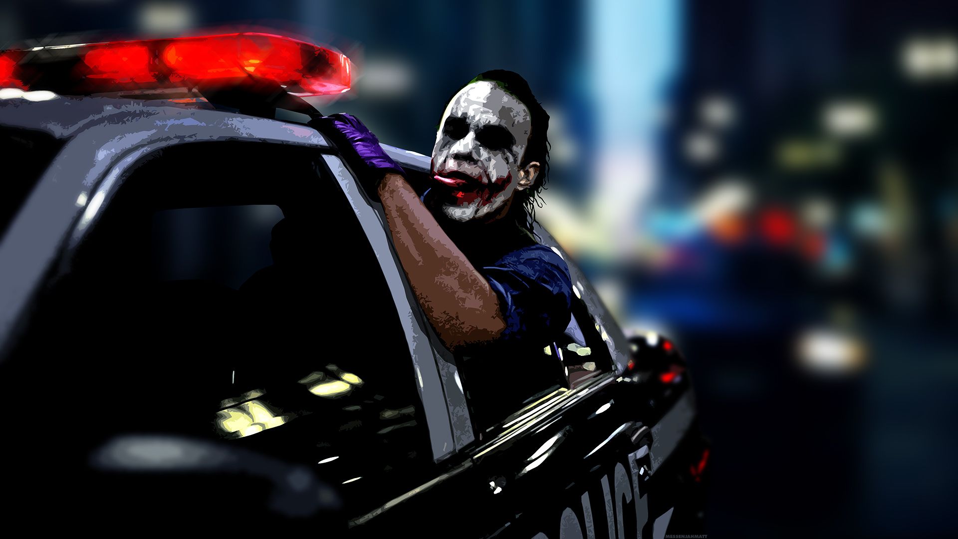 Hd Wallpaper Pc Joker - HD Wallpaper 