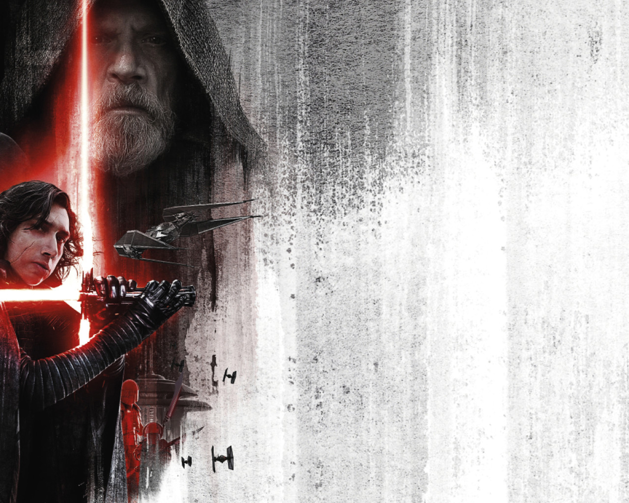 Star Wars The Last Jedi Hd Wallpaper Art - HD Wallpaper 