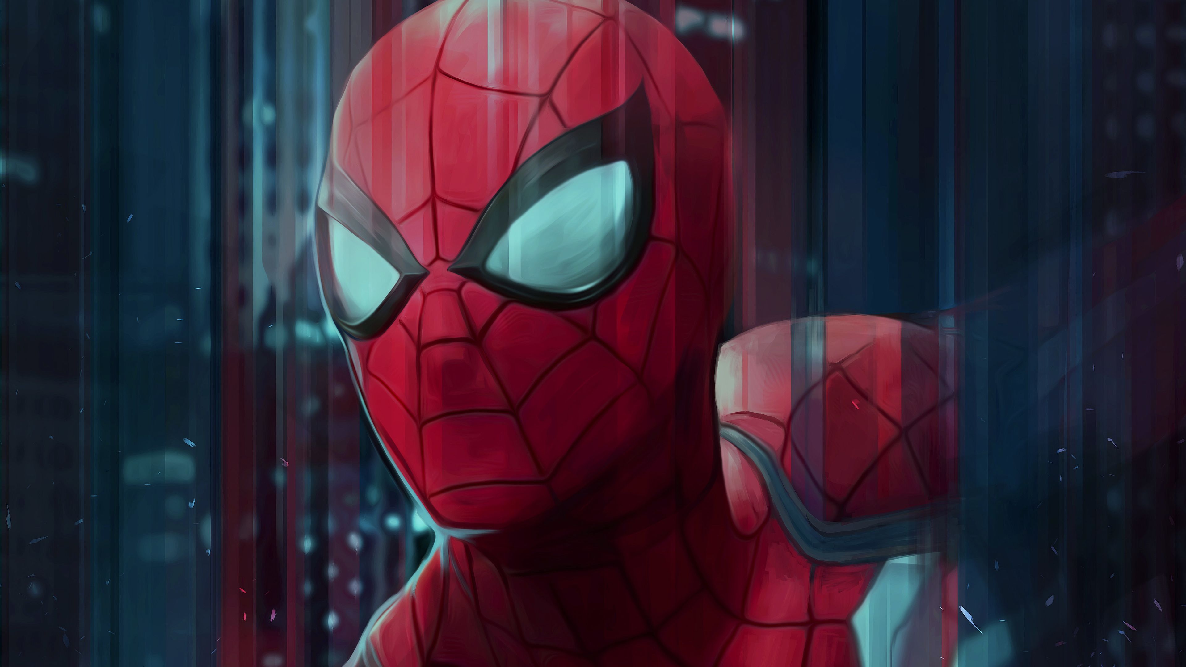 Spider Man 4k Marvel - HD Wallpaper 