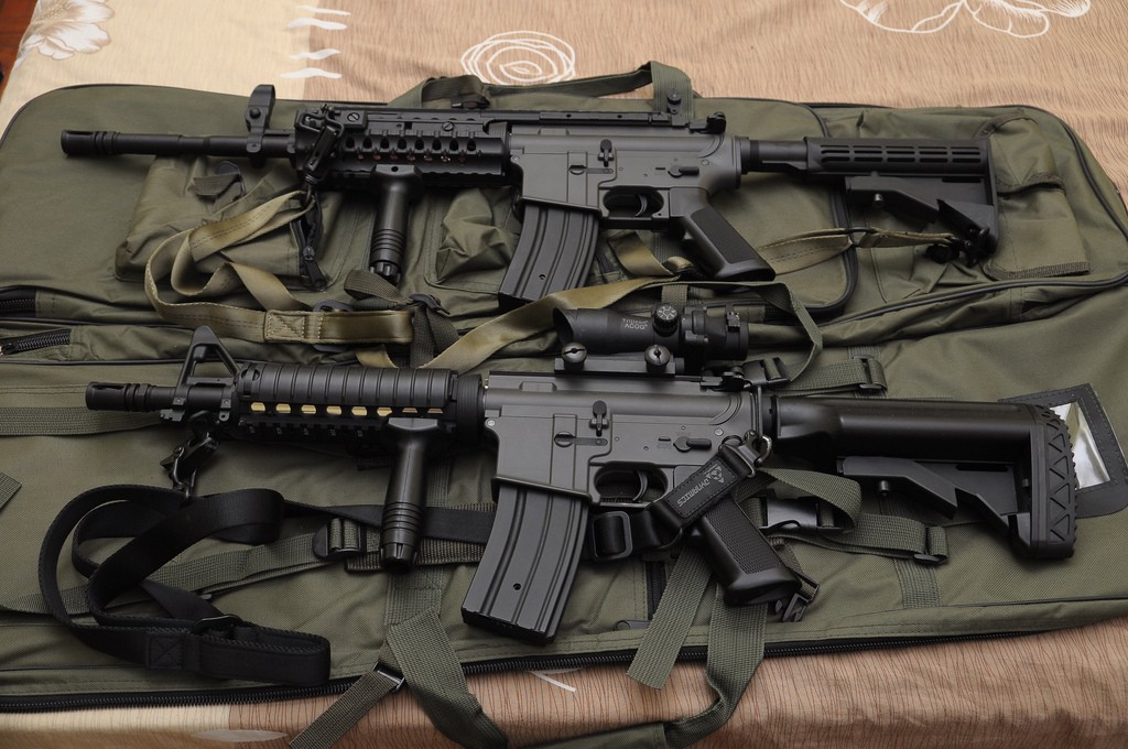 M16 Guns - HD Wallpaper 