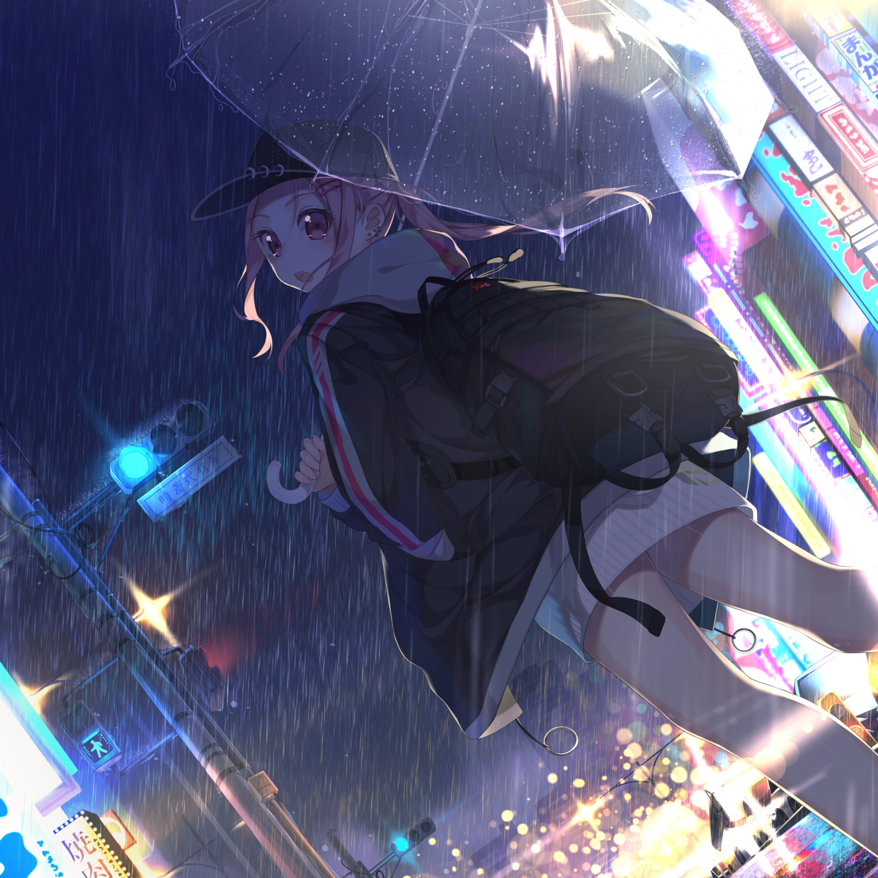 Rain Anime - HD Wallpaper 