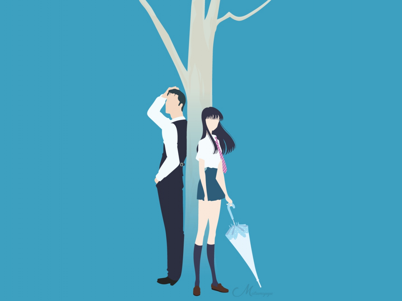 Anime After The Rain - HD Wallpaper 