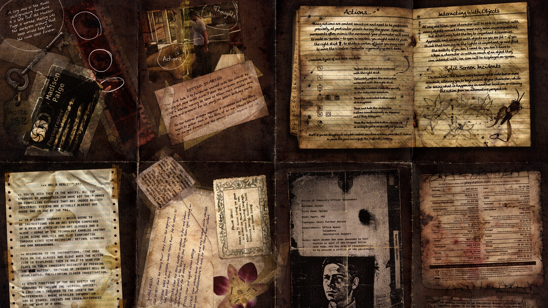 Heavy Rain Wallpaper Hd - HD Wallpaper 