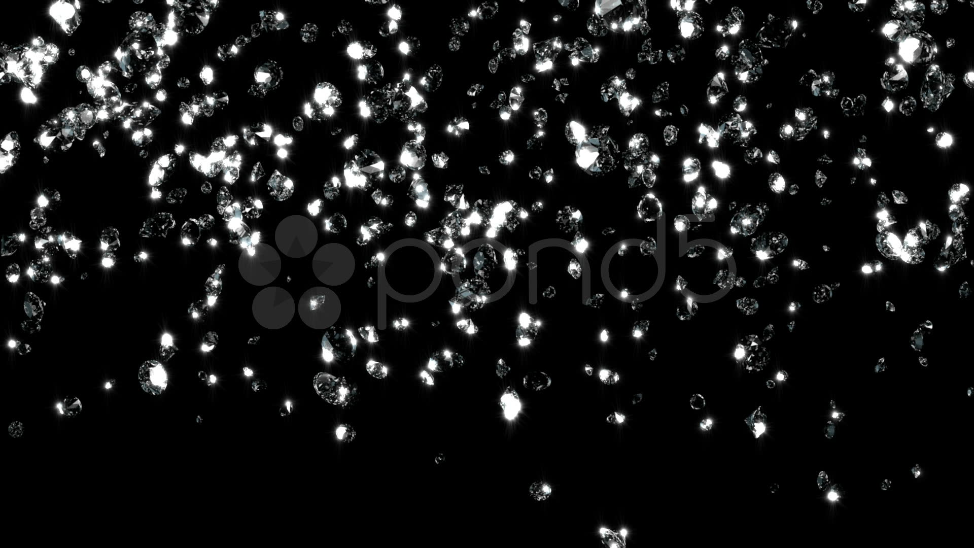 Diamonds Falling - HD Wallpaper 