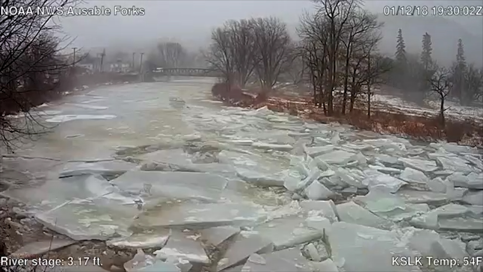 Ausable River Ice Dams Over The Roads - HD Wallpaper 