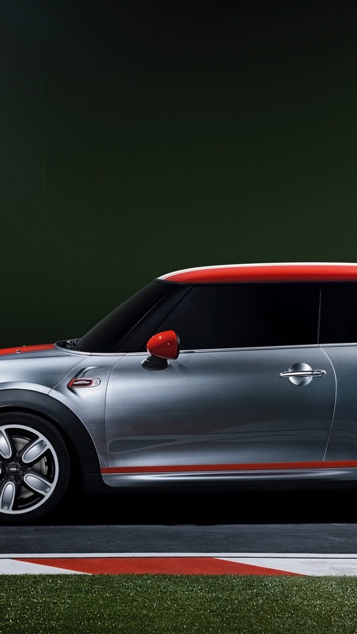 Mini Cooper Red Grey - HD Wallpaper 