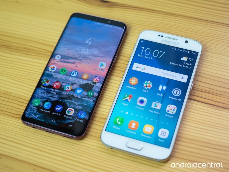 Samsung Galaxy S9 Vs - Galaxy S9 Vs Galaxy S6 - HD Wallpaper 