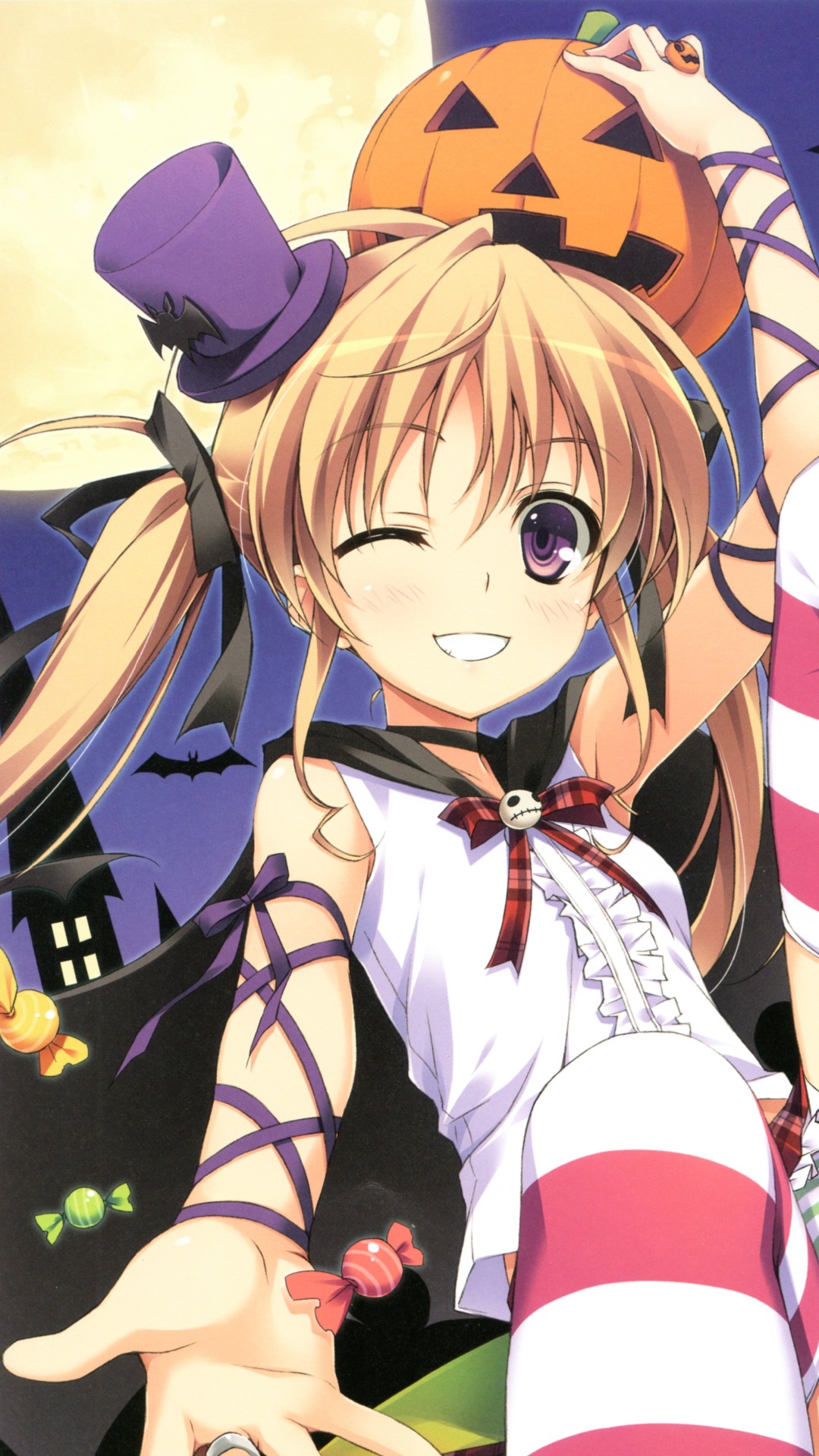 Anime Halloween - Anime - HD Wallpaper 