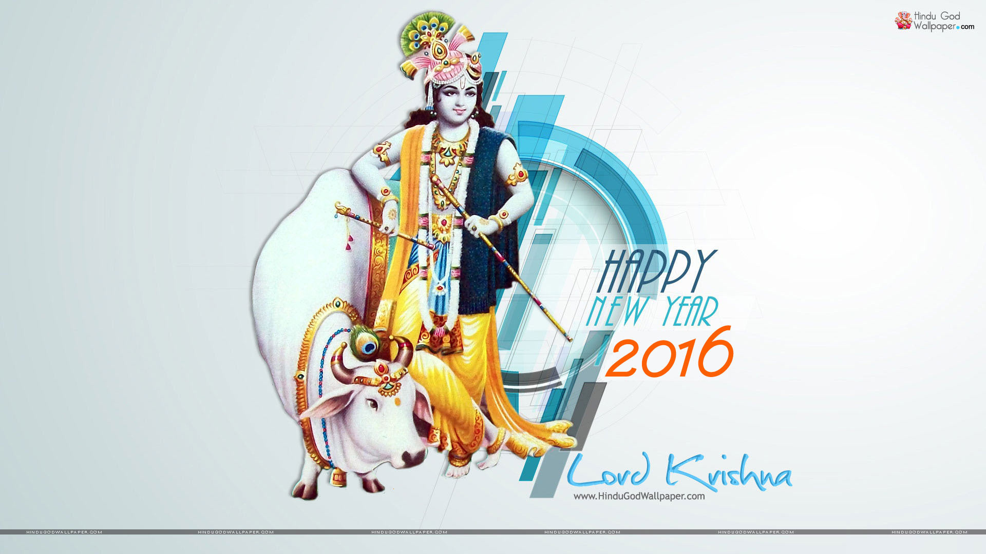 Free New Year Wallpaper 2016 Download 
 Data Src Free - Sri Krishna Janmashtami 2018 - HD Wallpaper 