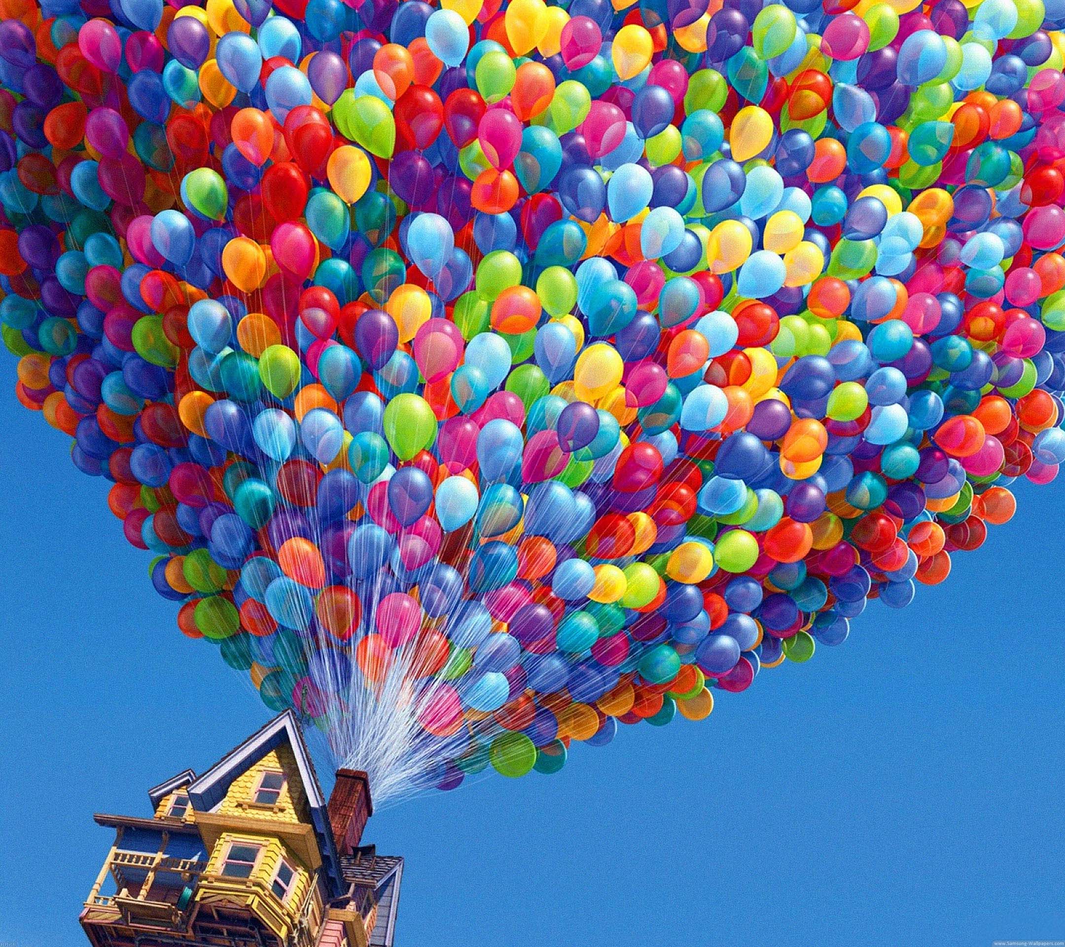 Up House Balloons Pixar - HD Wallpaper 
