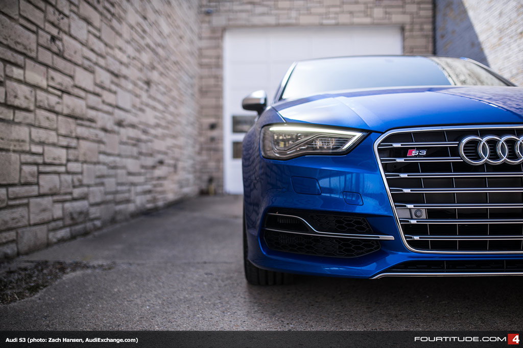 Audi A3 Blue - HD Wallpaper 