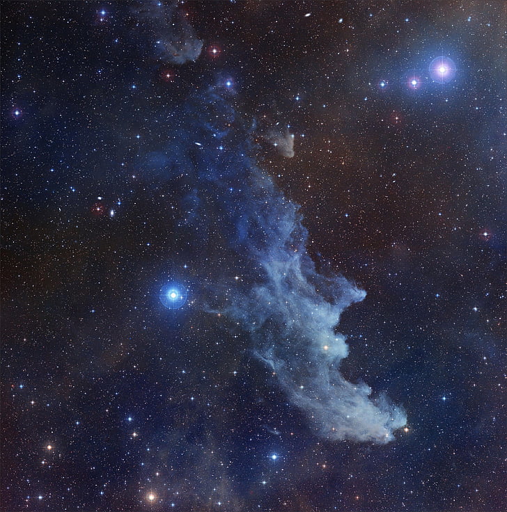 Galaxy Wallpaper - Witch Head Nebula - HD Wallpaper 