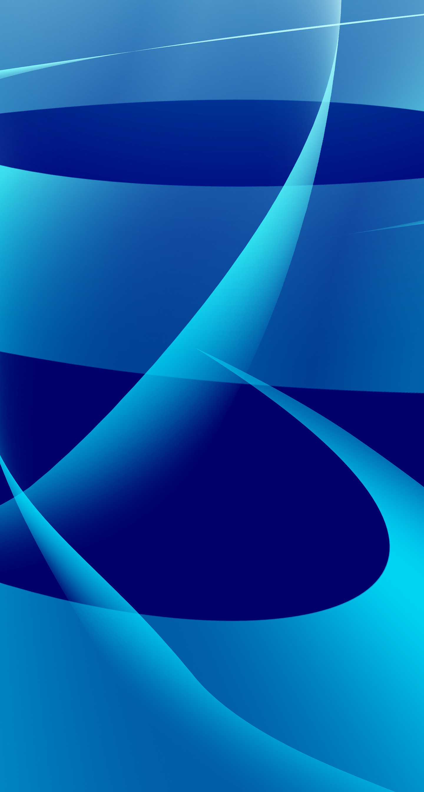 Blue Waves, Abstract, Blue Background, Wallpaper - Blue Backgrounds - HD Wallpaper 