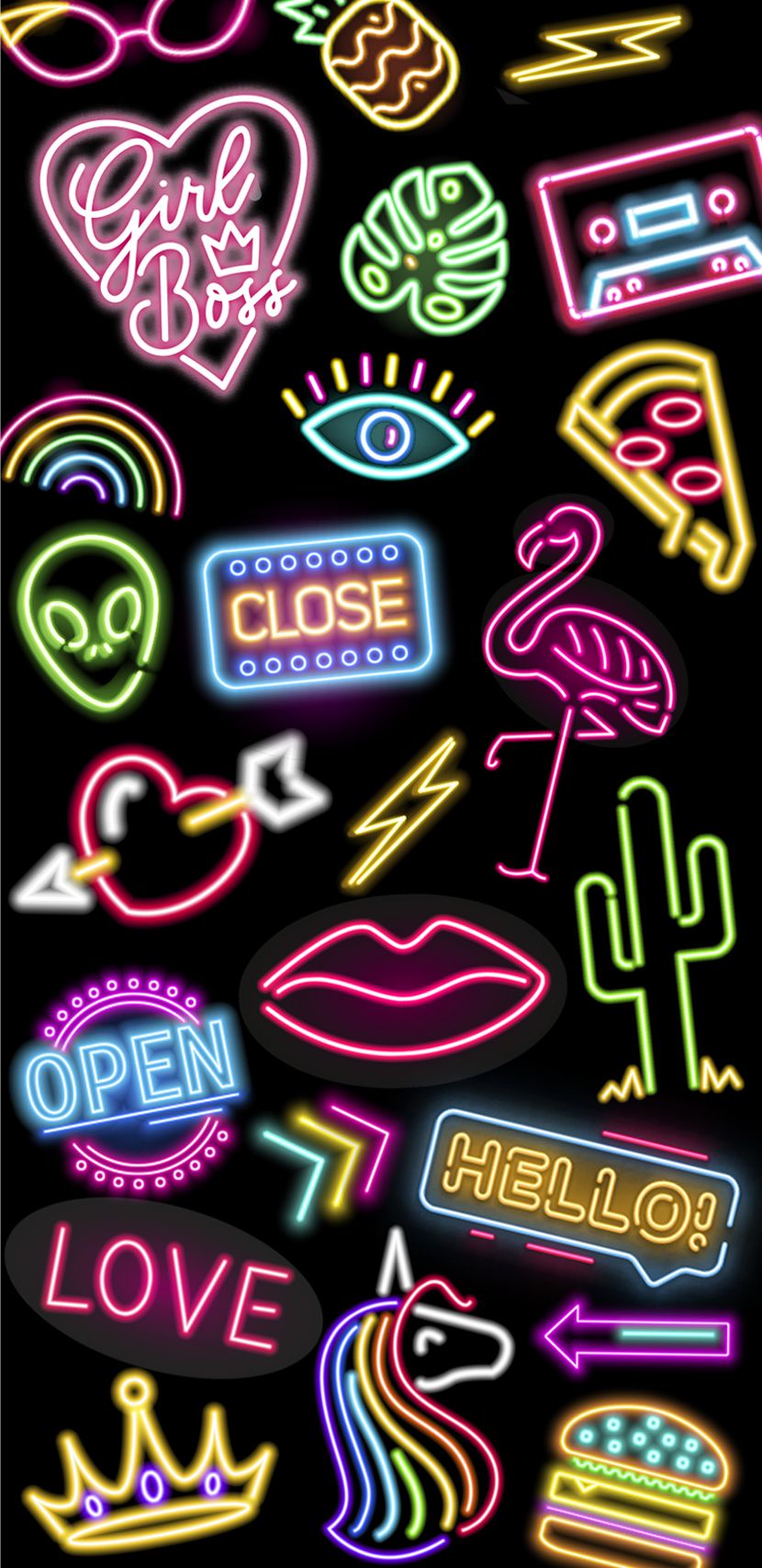 Neon Lights Fondos Neon - HD Wallpaper 