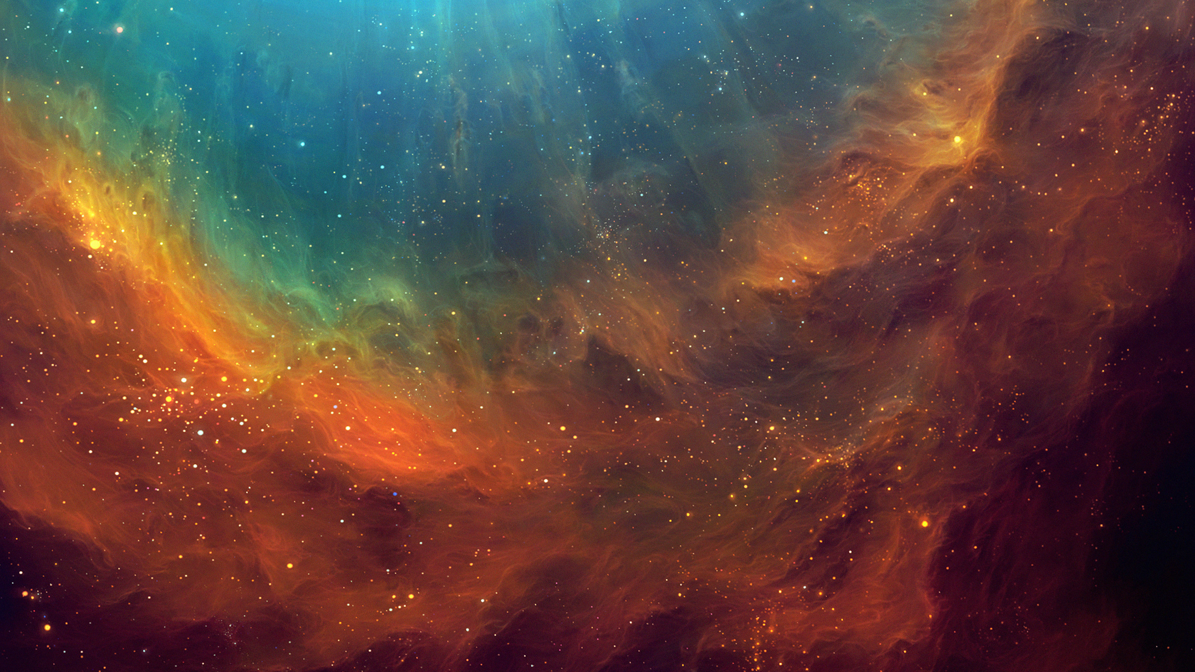 Colourful Galaxy Wallpaper 4k - 3840x2160 Wallpaper - teahub.io