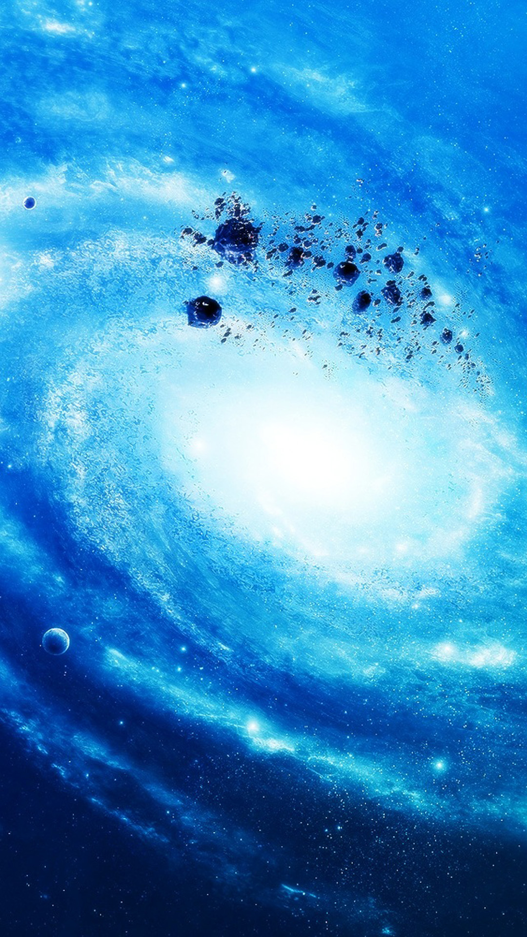 Silver Space Galaxy Android Wallpaper Green Galaxy Outer Space 1080x1920 Wallpaper Teahub Io