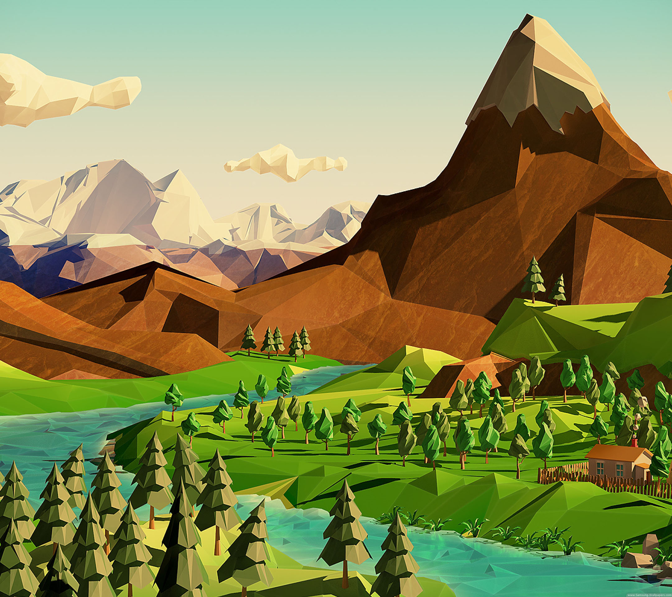 Landscape Wallpaper Animation - HD Wallpaper 