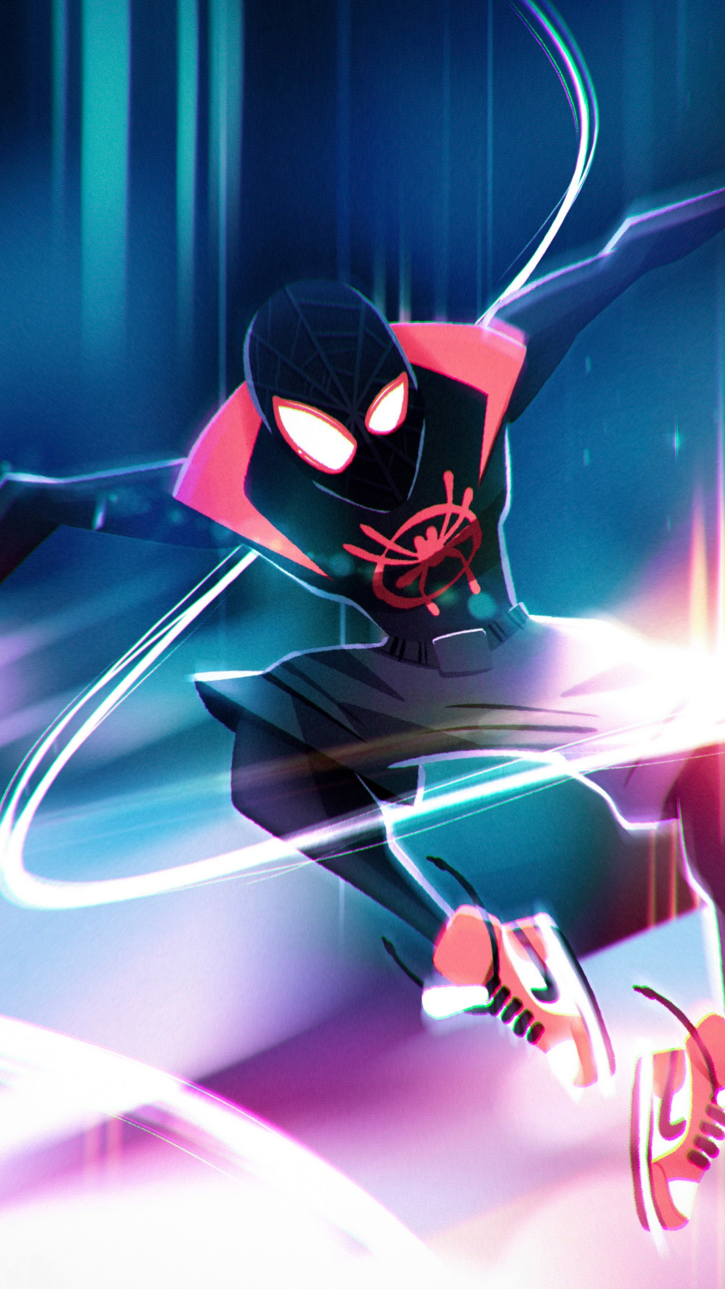 Spider Man Into The Spider Verse, Movie, Animated, - HD Wallpaper 