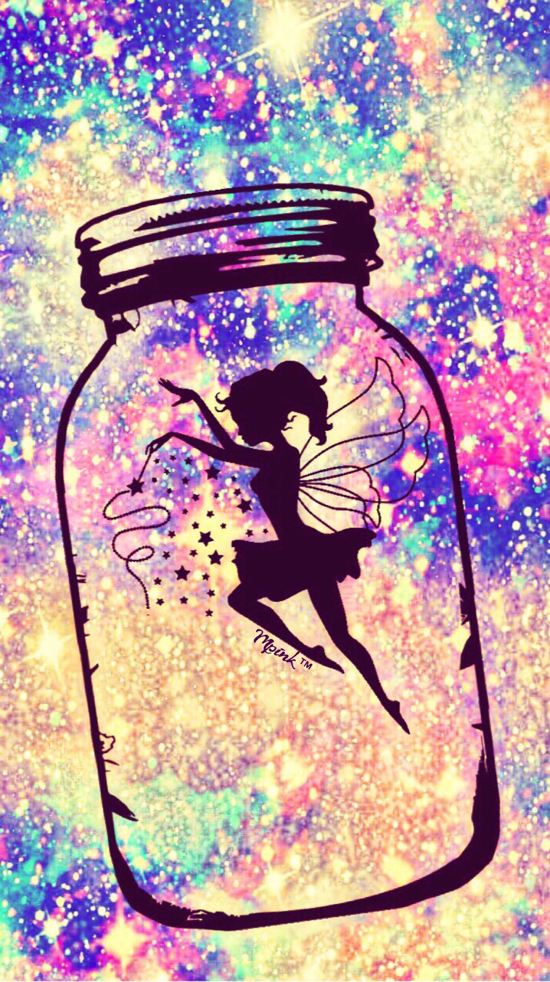 Girly Fairy Background - 1077x1920 Wallpaper 