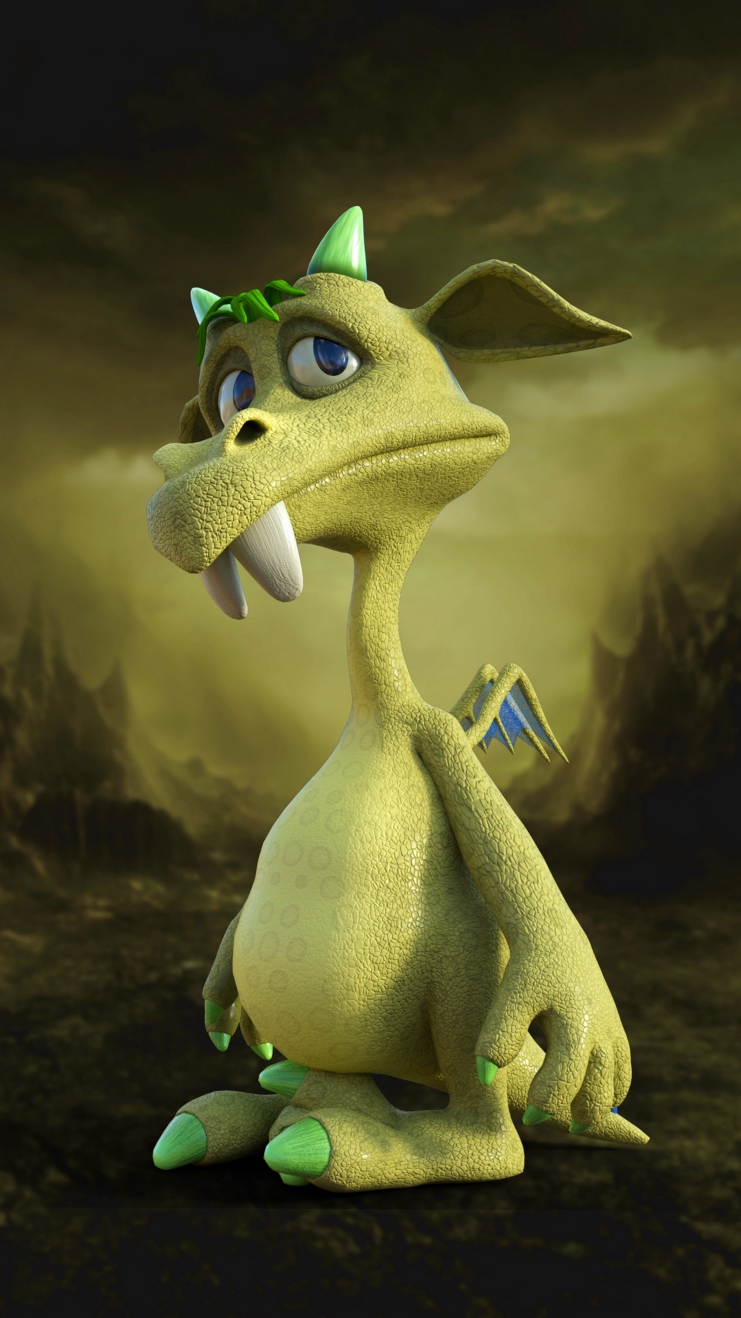 Wallpaper Dragon, Cute, Monster, Sad - Monster Dragon Hd - HD Wallpaper 