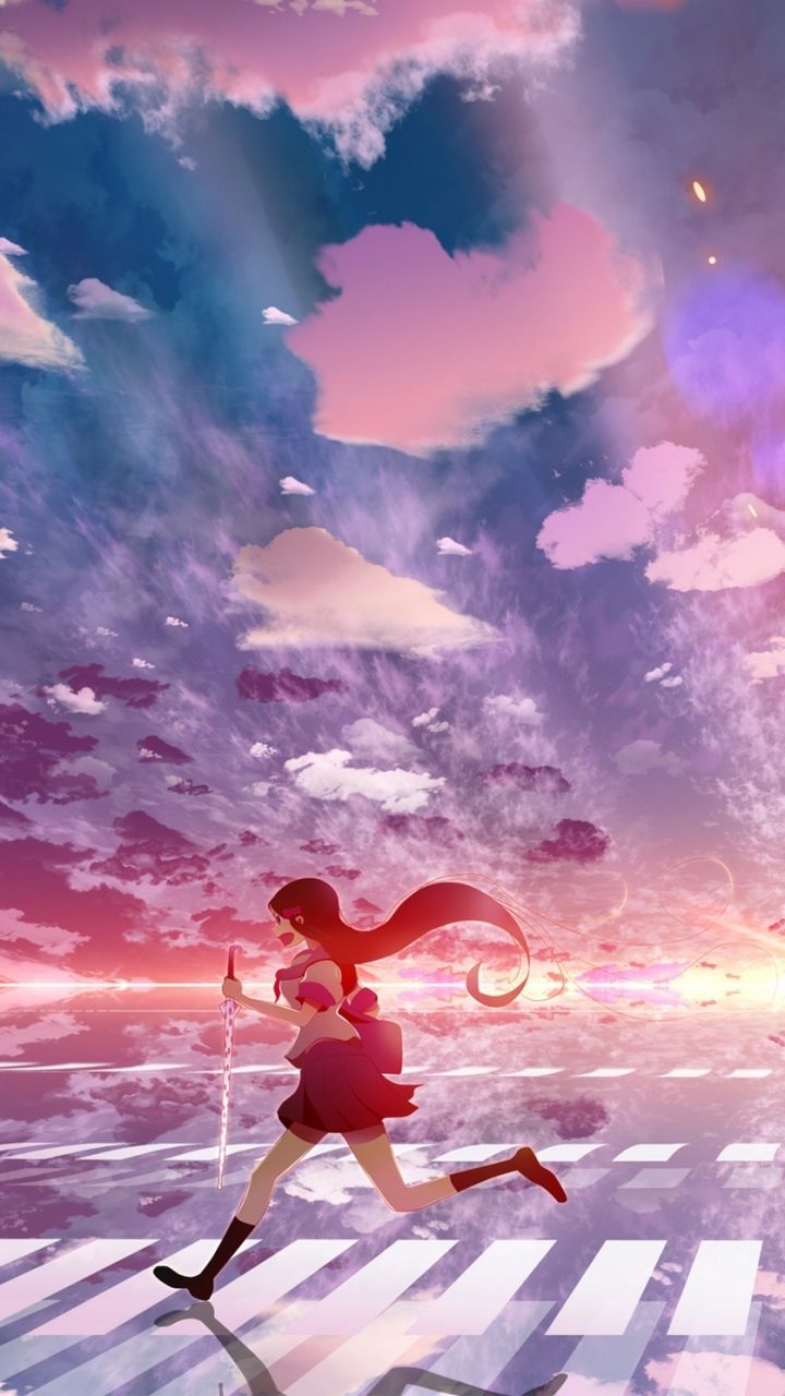 Anime Girl Wallpaper Samsung - HD Wallpaper 