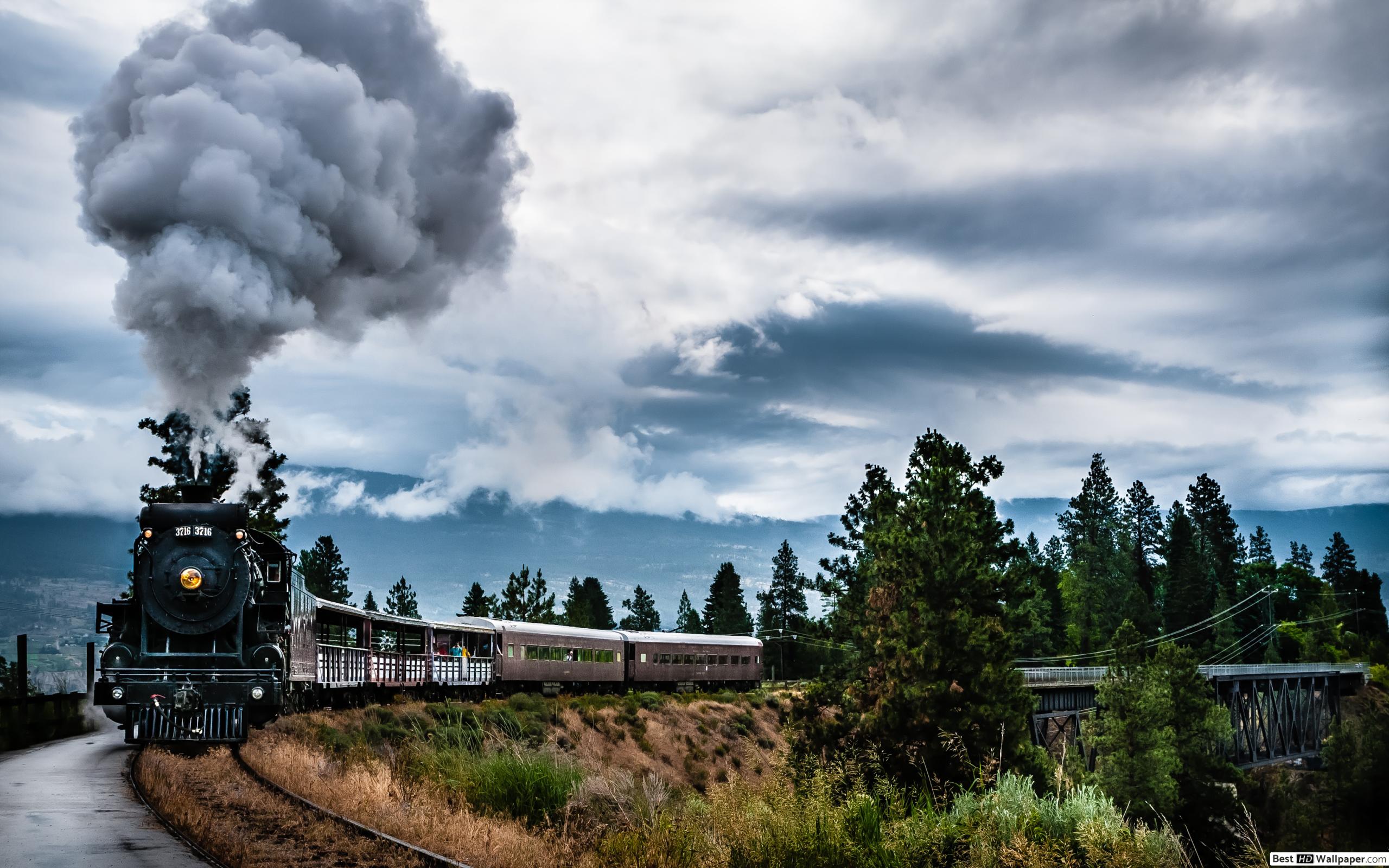 Zug Hintergrundbild - HD Wallpaper 