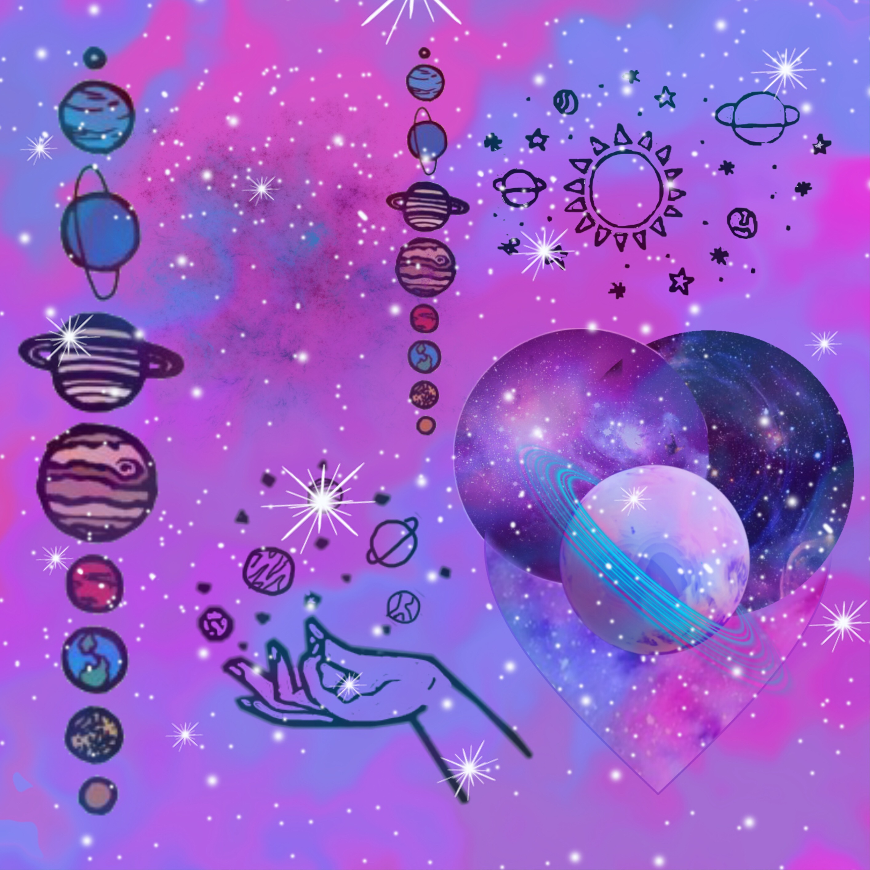 Galaxy Wallpaper Kinda Bad Im Just Lovin This New Galaxy - Illustration - HD Wallpaper 