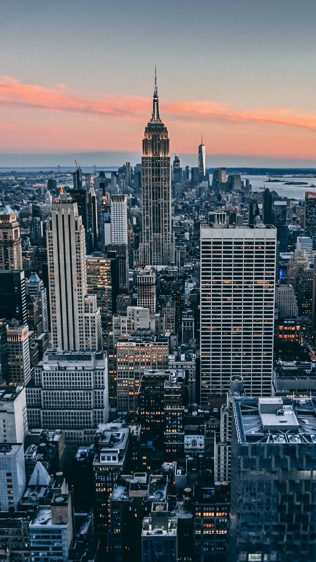 Wallpaper Manhattan, New York, Usa, Skyscrapers - New York City - HD Wallpaper 