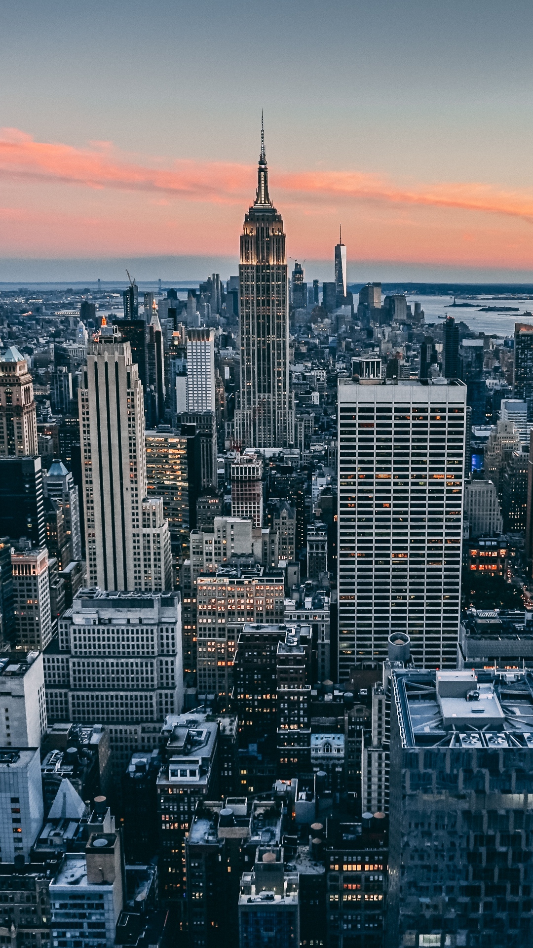 Wallpaper Manhattan, New York, Usa, Skyscrapers - New York City ...