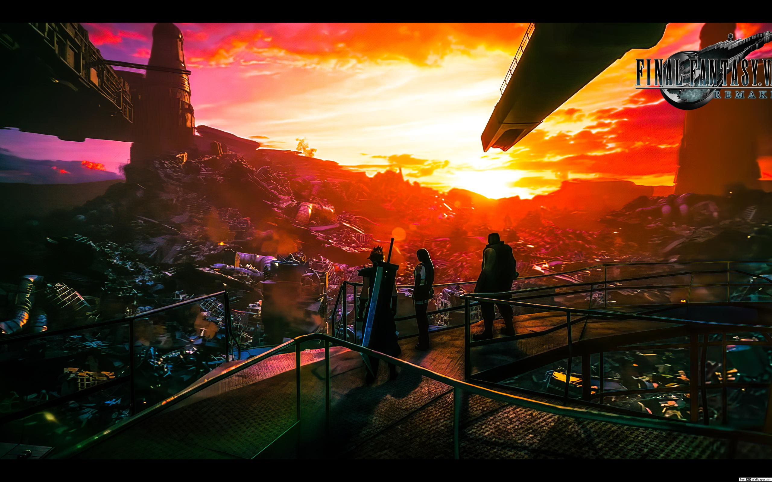 Final Fantasy 7 4k - HD Wallpaper 