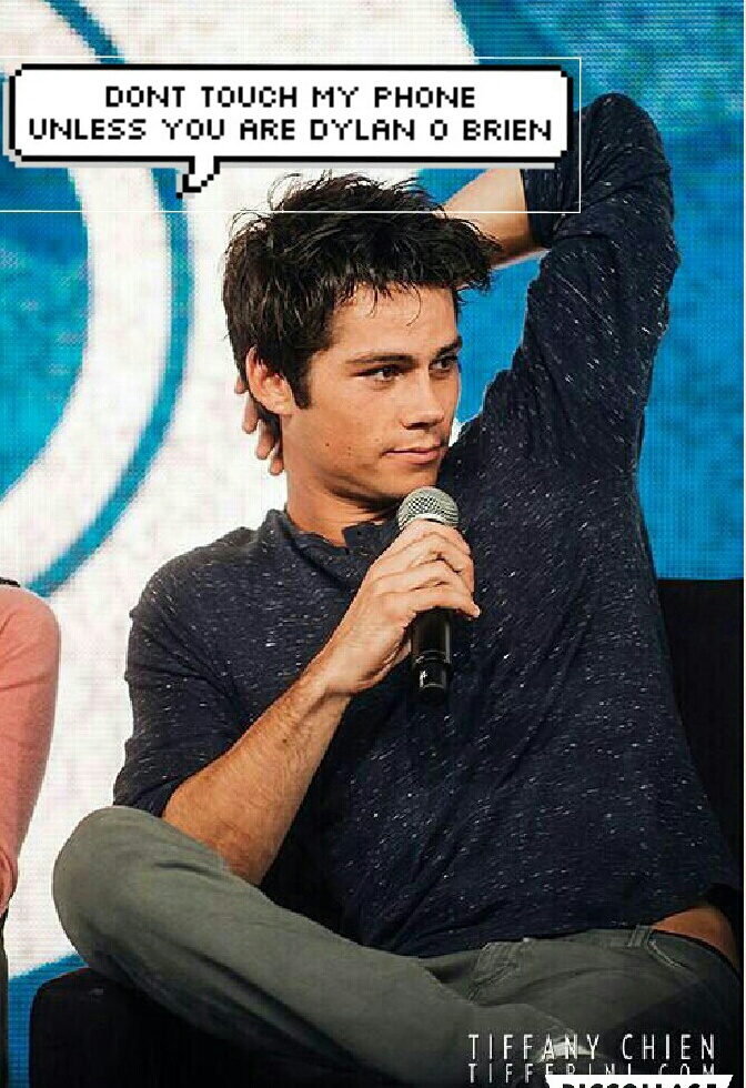 Phone, Wallpaper, And Teen Wolf Image - Dylan O Brien Looks - HD Wallpaper 