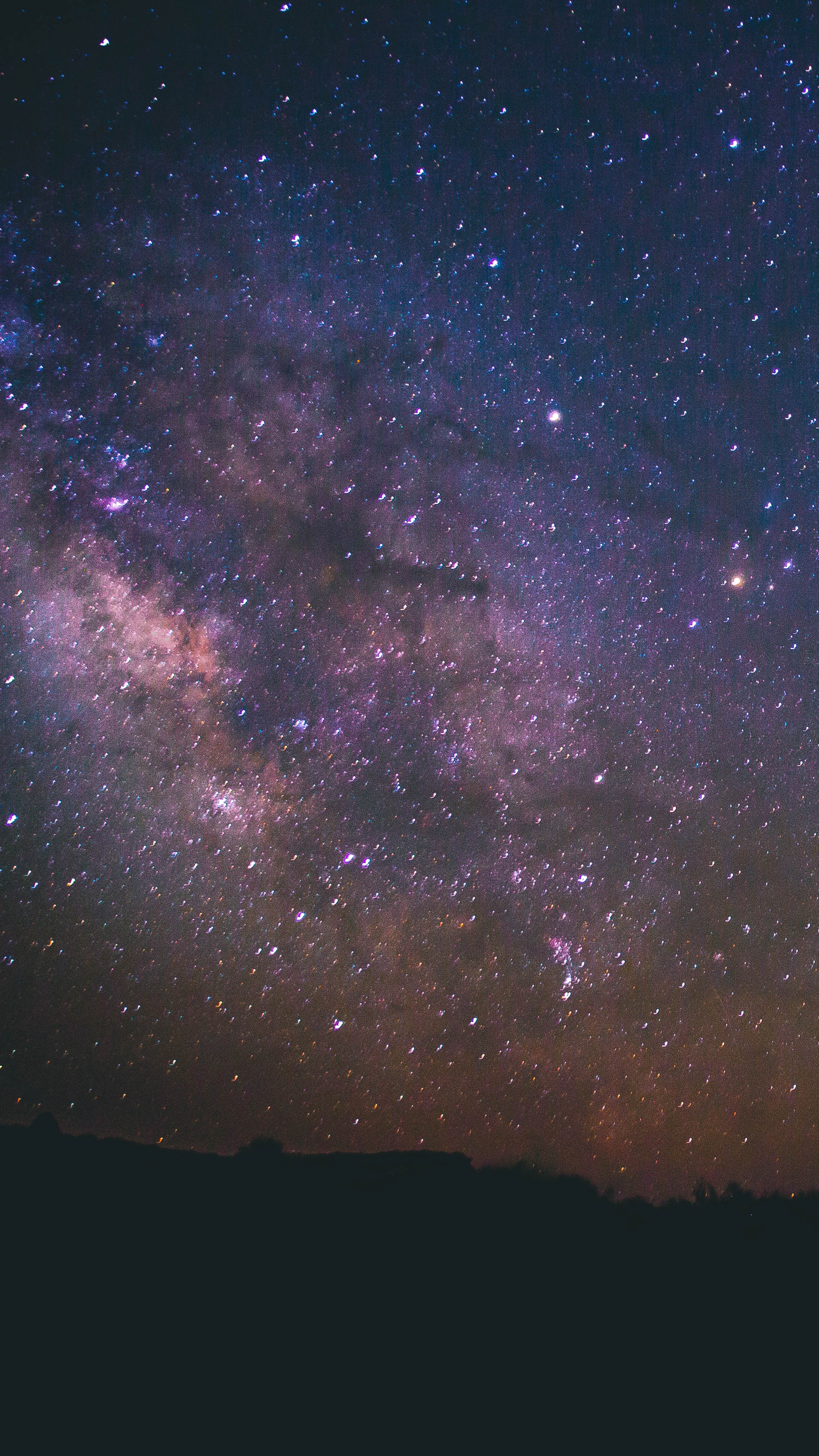 Wallpaper Starry Sky, Universe, Galaxy - Milky Way - HD Wallpaper 