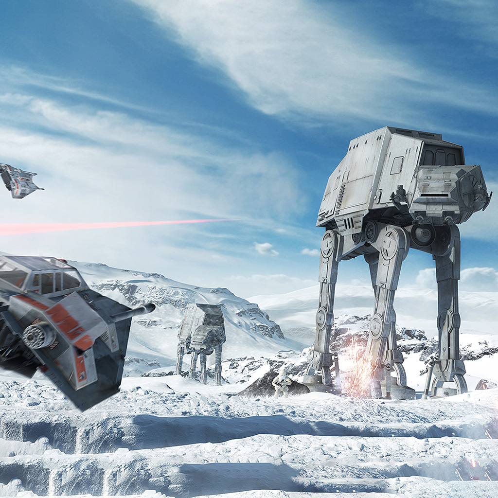 Star Wars Battlefront 4k Hd Wallpaper - Star Wars Wallpaper Ipad Pro - HD Wallpaper 