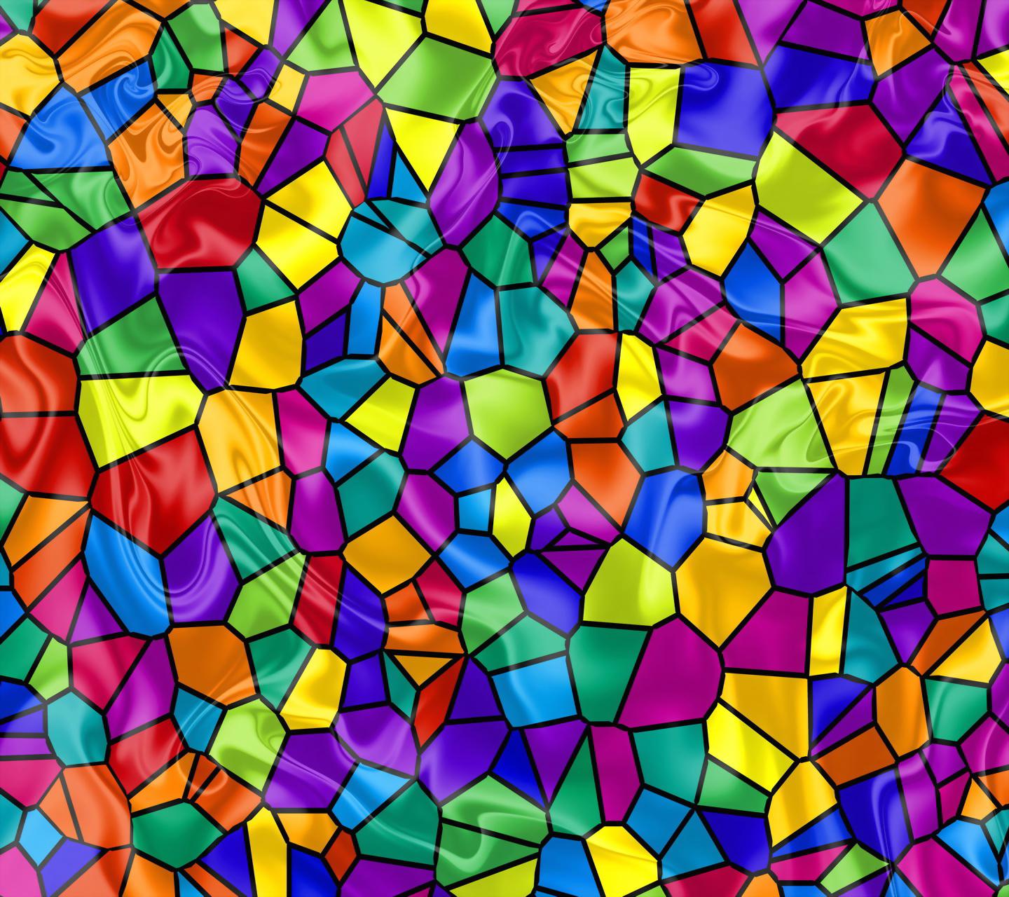 Wallpaper Bright, Pi - Stained Glass Background - HD Wallpaper 