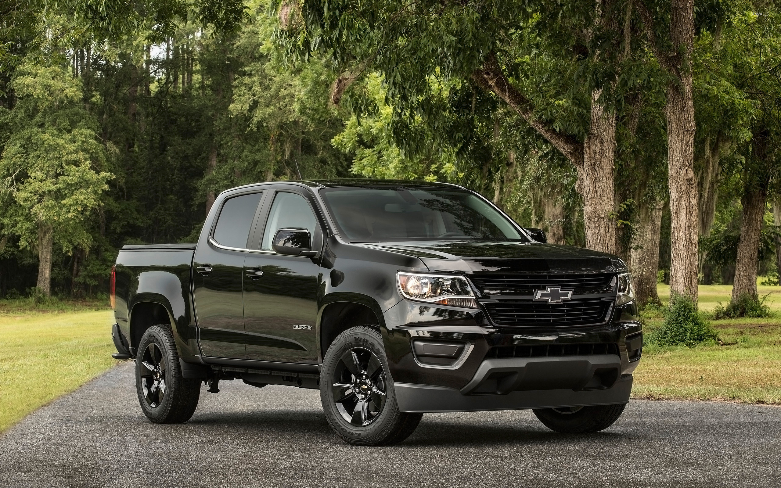 Black 2016 Chevy Colorado - HD Wallpaper 