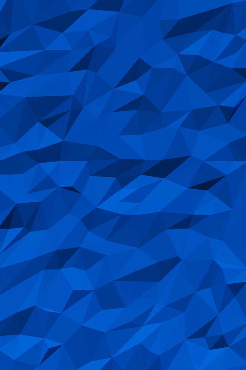 Wallpaper Polygon, Embossed, Convex, Blue, Texture - Triangle - HD Wallpaper 