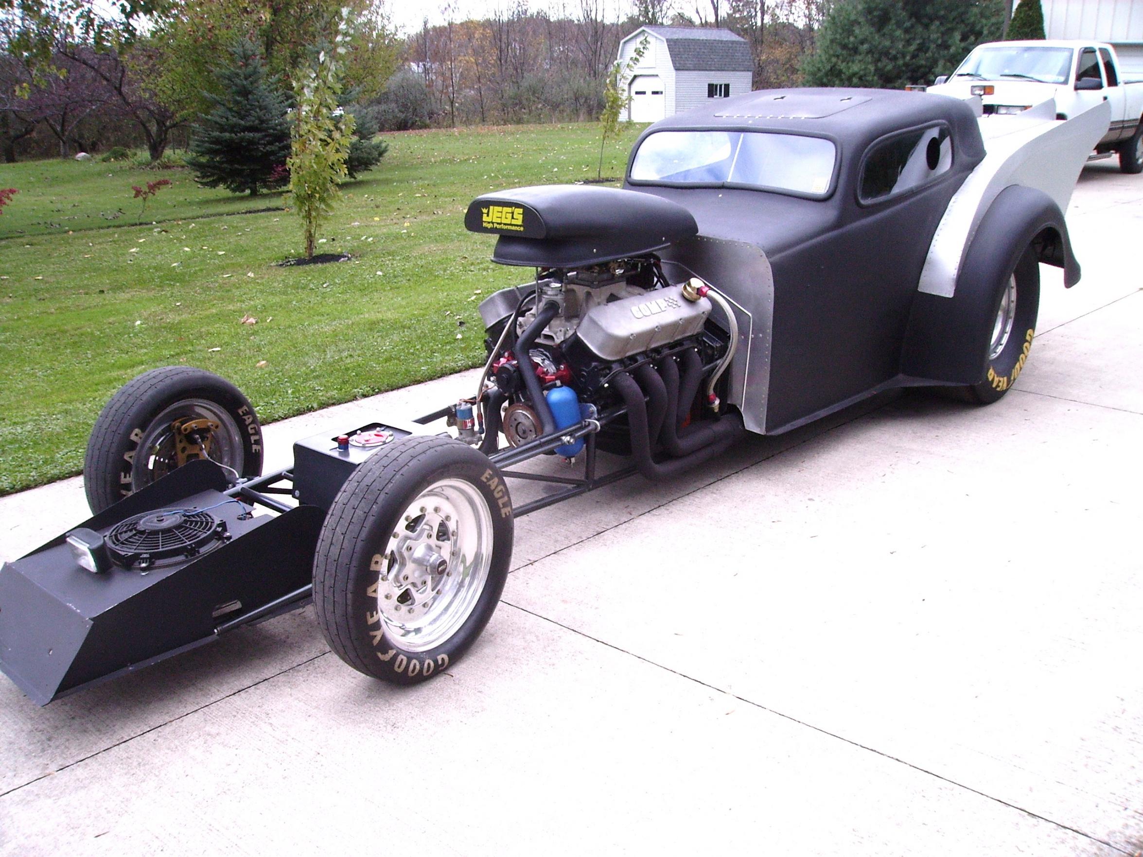 Drag Car Hot Rod - HD Wallpaper 