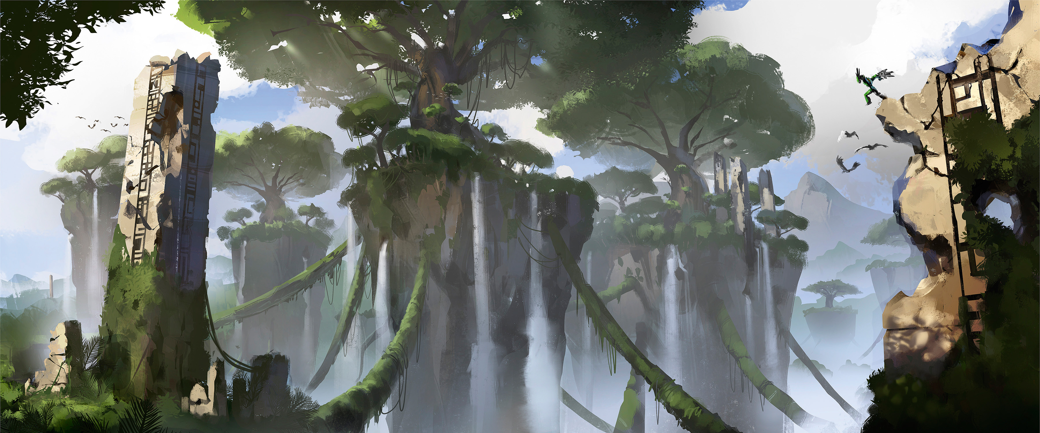 Bionicle Region Of Jungle - HD Wallpaper 