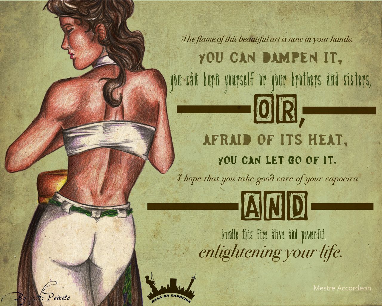 Girl Wallpaper Capoeira Girl - HD Wallpaper 