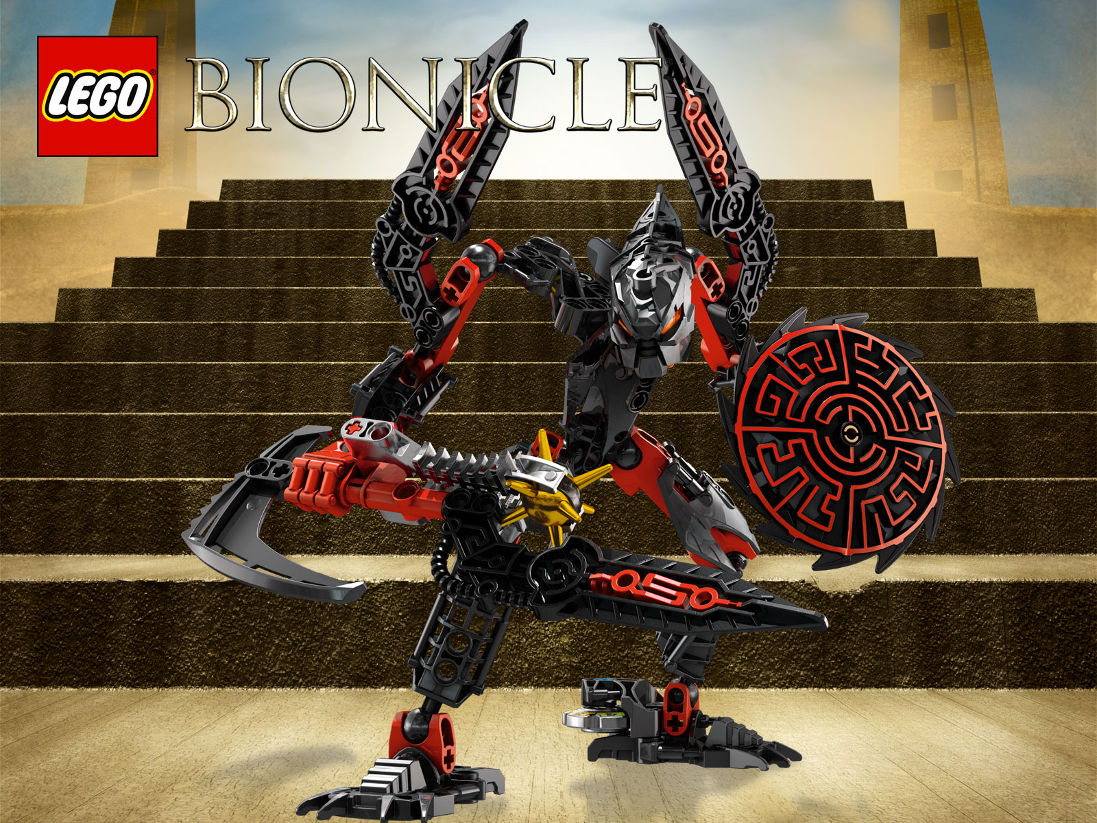 Bionicle Glatorian - HD Wallpaper 