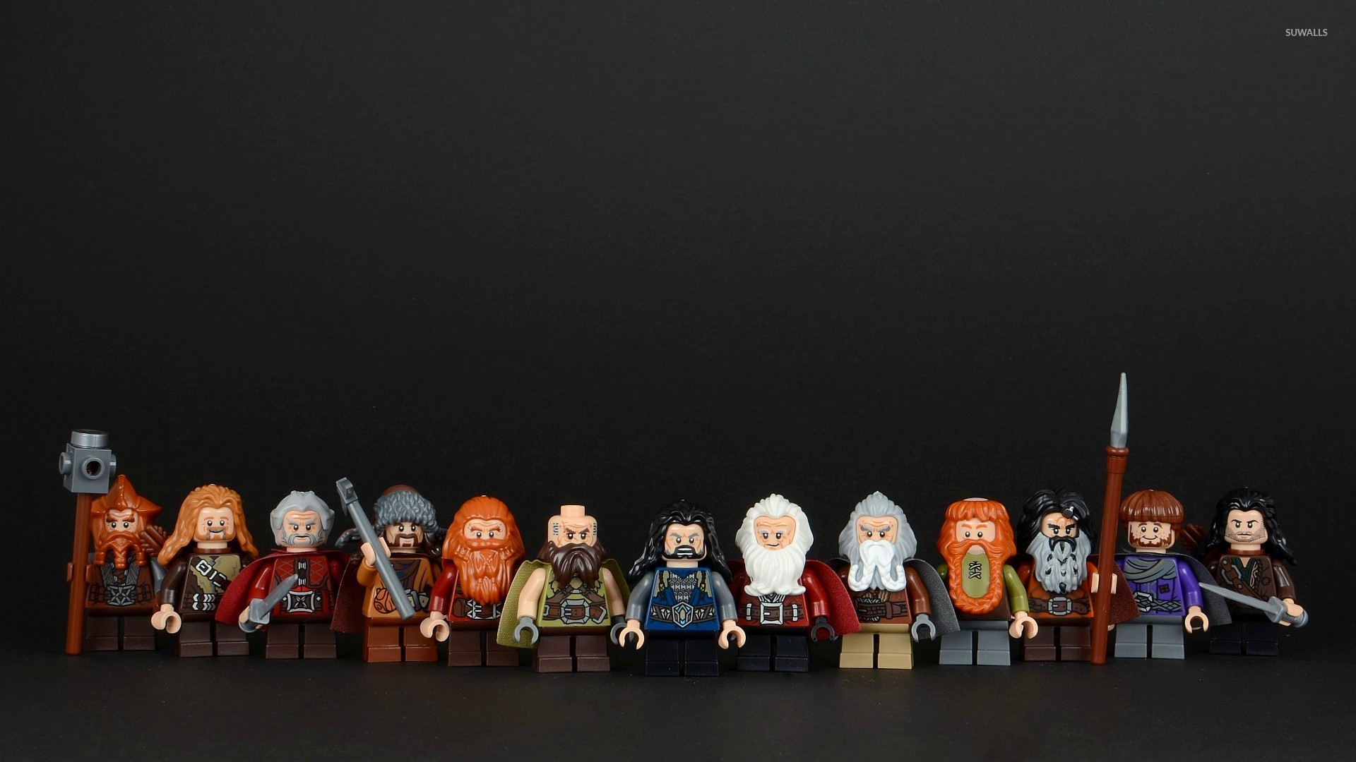 Lego Hobbit All Dwarf - HD Wallpaper 