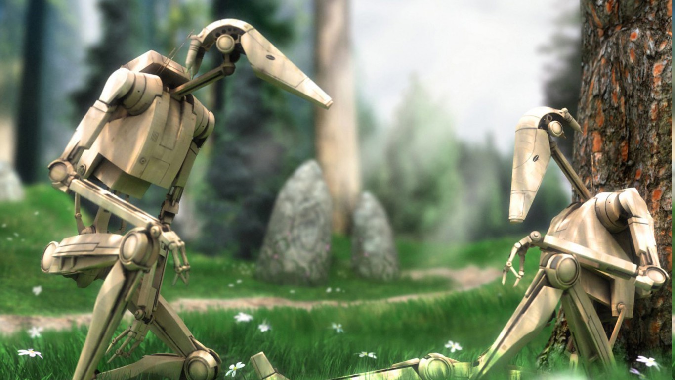 Star Wars Droids Hd Wallpapaer - HD Wallpaper 