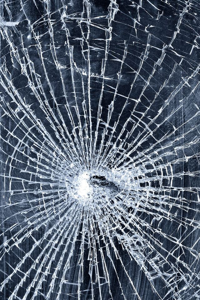 Cracked Screen Wallpaper Prank - Broken Phone Screen Texture - HD Wallpaper 