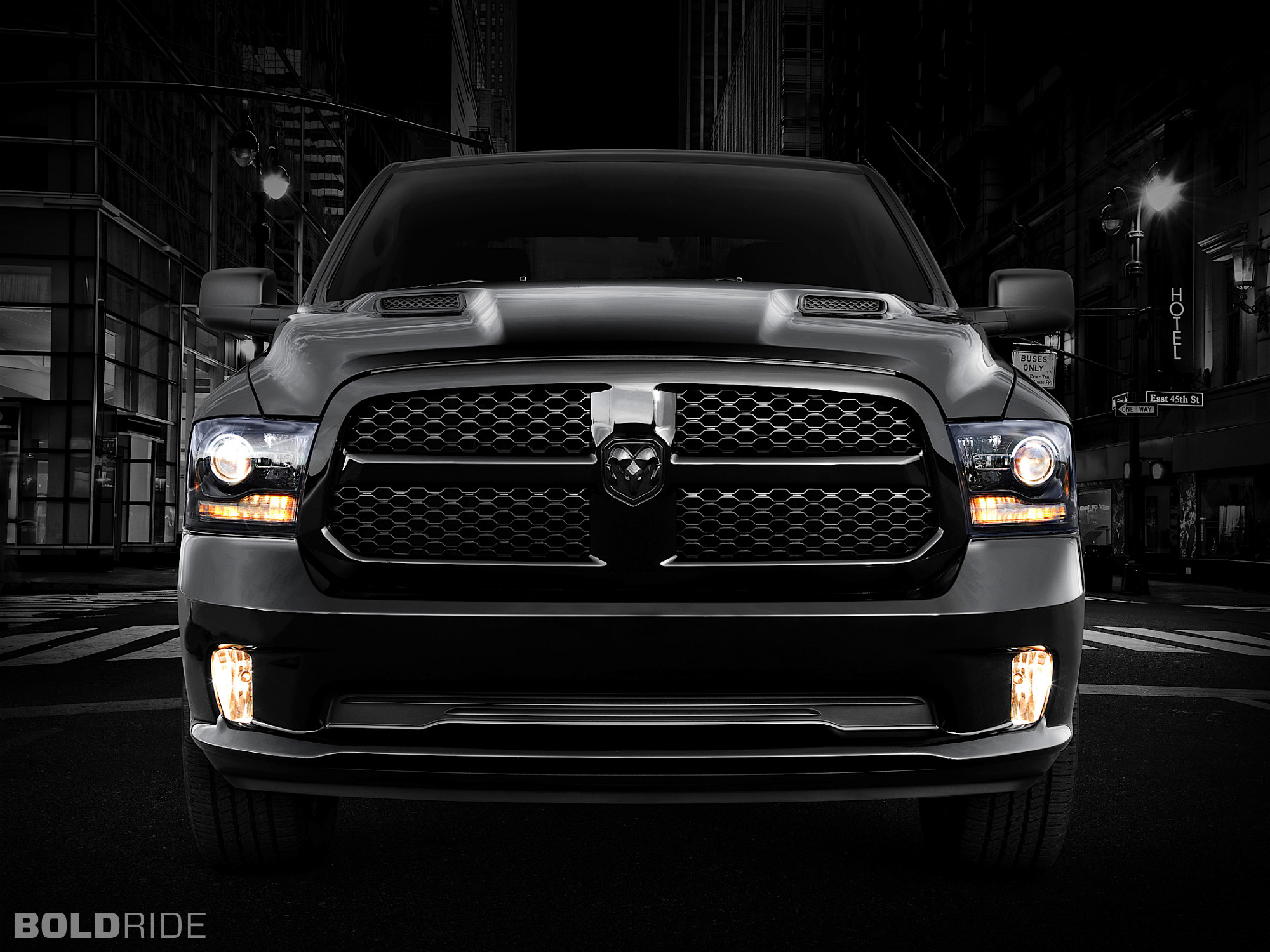 Dodge Ram 1500 Black Express Pickup Supertruck Truck - Logo Dodge Ram 1500 - HD Wallpaper 