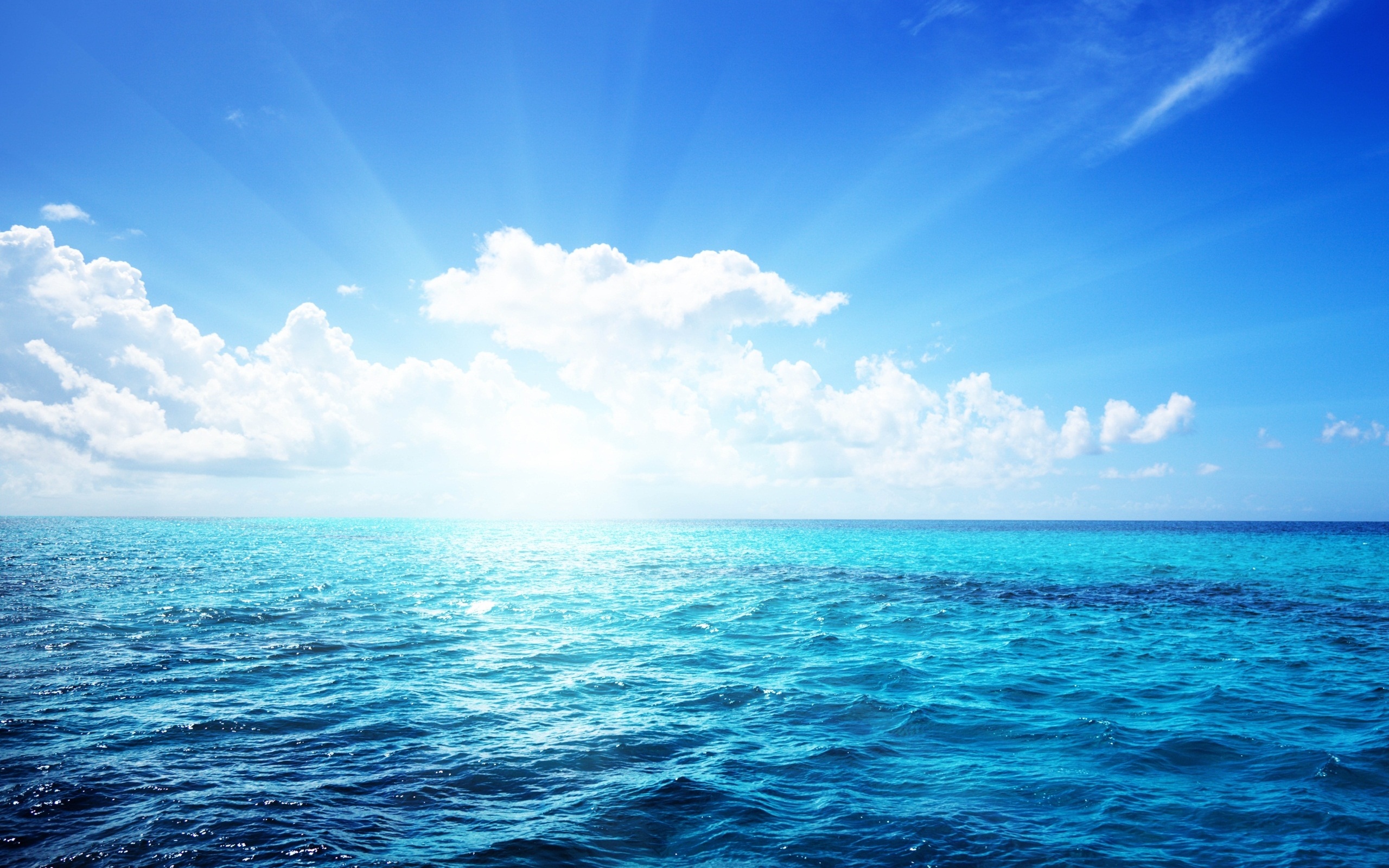 Sea Wallpapers - Sky And Sea Gods Creation - HD Wallpaper 
