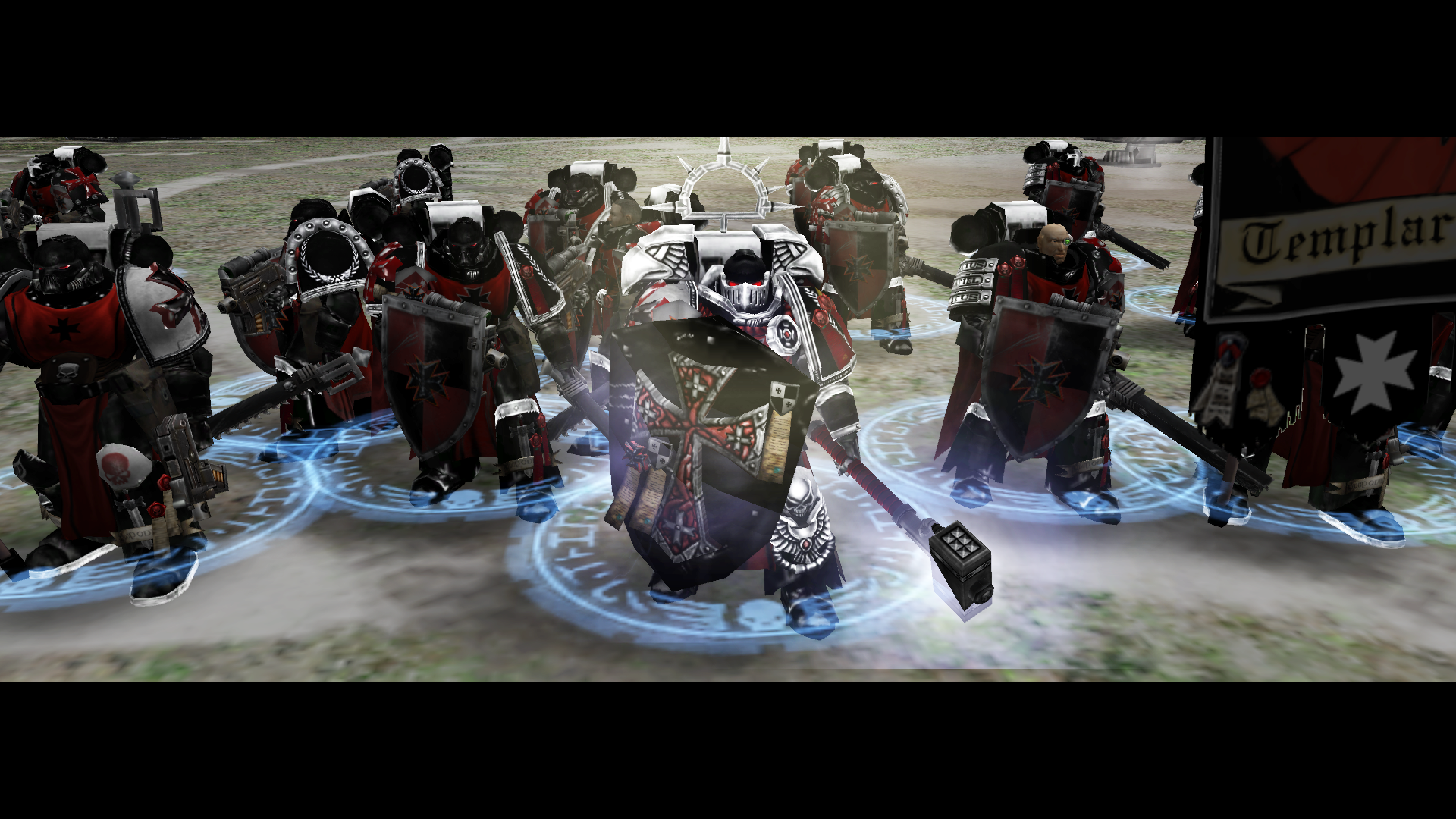 View Media - Space Marine Black Templar Mod - HD Wallpaper 