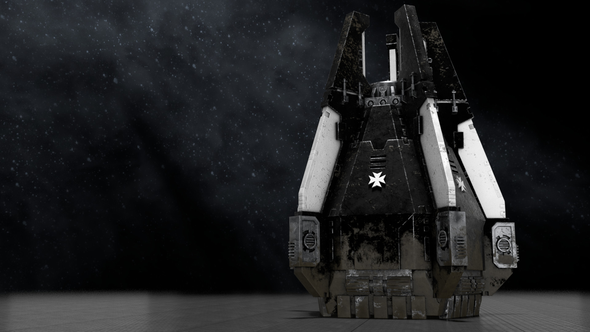 Black Templar Drop Pods - HD Wallpaper 