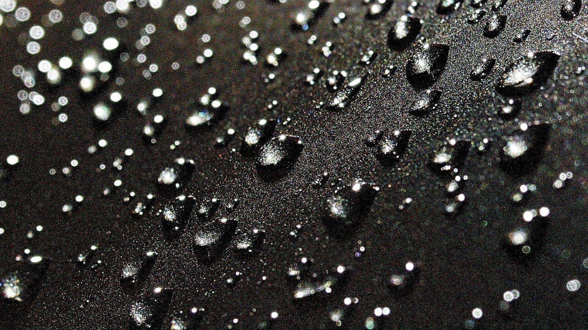 Raindrop Wallpaper - Liquid Diamonds - HD Wallpaper 
