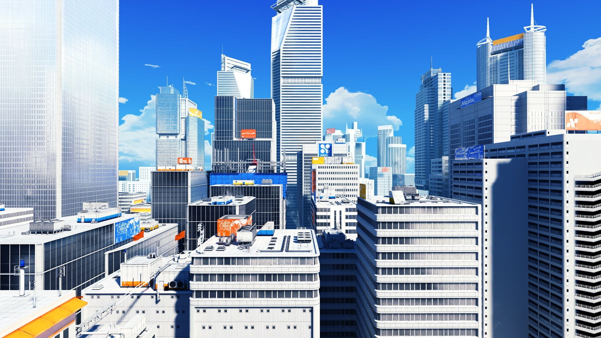 Mirror's Edge 1 City - HD Wallpaper 